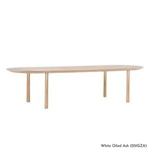 De La Espada Elliot 325cm Oblong Dining Table - Ash 051GZA by De La Espada, a Dining Tables for sale on Style Sourcebook