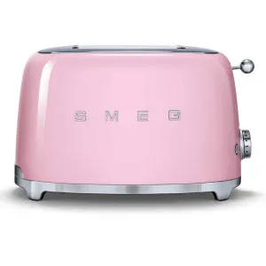 Smeg 50s Retro Style 2 Slice Toaster Pink TSF01PKAU by Smeg, a Small Kitchen Appliances for sale on Style Sourcebook