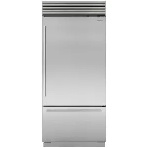 Sub-Zero Classic 640L Bottom Mount Fridge with Internal Dispenser and Tubular Handles - Right Hinge ICBCL3650UIDSTR by Sub-Zero, a Refrigerators, Freezers for sale on Style Sourcebook