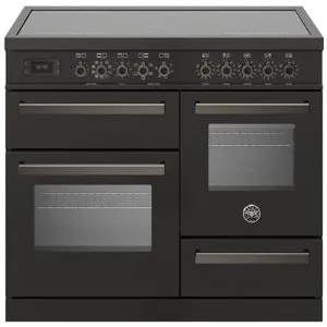 Bertazzoni 100cm Carbonio Induction Freestanding Oven PRO105I3ECAT by Bertazzoni, a Cooktops for sale on Style Sourcebook