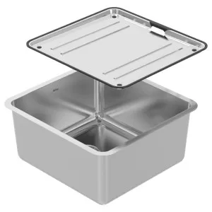 Abey Lago Single Bowl with Drainer Tray NL100 by Abey, a Kitchen Sinks for sale on Style Sourcebook