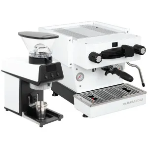 La Marzocco Linea Mini White Home Package with White Pico WA-PACK-W-PICO by La Marzocco, a Espresso Machines for sale on Style Sourcebook
