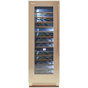Fhiaba 75cm Classic Wine Cellar Left Hinge Gold KS7490FW3AM3DH by Fhiaba, a Wine Fridges for sale on Style Sourcebook