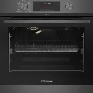 Westinghouse 60cm Multi-Function Pyrolytic Oven with AirFry Dark Stainless Steel WVEP6716DD by Westinghouse, a Ovens for sale on Style Sourcebook
