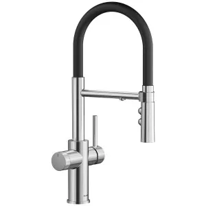 Blanco CATRIS-S FLEXO Filter Filter Mixer Tap PVD Steel 527664 by Blanco, a Kitchen Taps & Mixers for sale on Style Sourcebook