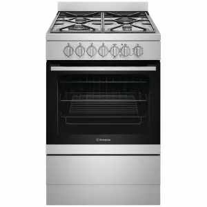 Westinghouse 60cm Dual Fuel Freestanding Stove/Oven WFE614SC by Westinghouse, a Cooktops for sale on Style Sourcebook