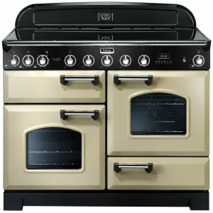 Falcon 110cm Classic Deluxe Freestanding Induction Oven/Stove Cream - Special Order CDL110EICRCH by Falcon, a Cooktops for sale on Style Sourcebook