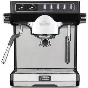 Sunbeam Café Series Duo Espresso Machine EMM7200BK by Sunbeam, a Espresso Machines for sale on Style Sourcebook