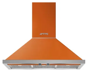 Smeg 90cm Portofino Canopy Rangehood KPFA9OR by Smeg, a Rangehoods for sale on Style Sourcebook