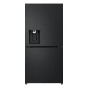 LG 506L French Door Fridge with Slim In-Door Ice and Water Dispenser Matte Black GF-L500MBL by LG, a Refrigerators, Freezers for sale on Style Sourcebook