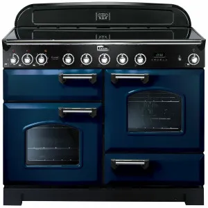 Falcon 110cm Classic Deluxe Freestanding Induction Oven/Stove Royal Blue - Special Order CDL110EIRBCH by Falcon, a Cooktops for sale on Style Sourcebook
