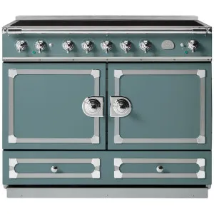 La Cornue Cornufe 110cm Induction Freestanding Oven Ocean with Polished Chrome CFE110EIOC-C by La Cornue, a Cooktops for sale on Style Sourcebook