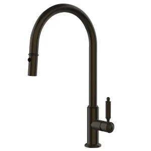Turner Hastings Novanta Pull Out Sink Mixer English Bronze NV504PM-EB by Turner Hastings, a Kitchen Taps & Mixers for sale on Style Sourcebook