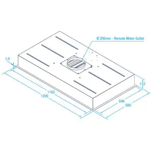Whispair White Paint For Island Mount Rangehood ***PAINT ONLY - DOES NOT INCLUDE RANGEHOOD*** X1P7.WH by Whispair, a Rangehoods for sale on Style Sourcebook