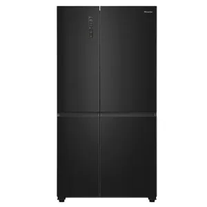 Hisense 652L Side by Side Refrigerator Black Brushed Steel HRSBS652B by HiSense, a Refrigerators, Freezers for sale on Style Sourcebook