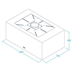 Whispair White Paint For Island Mount Rangehood ***PAINT ONLY - DOES NOT INCLUDE RANGEHOOD*** X1P9.WH by Whispair, a Rangehoods for sale on Style Sourcebook