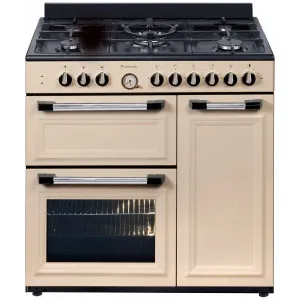 Artusi 90cm Dual Fuel Cream Freestanding Oven AFGR935CR by Artusi, a Cooktops for sale on Style Sourcebook