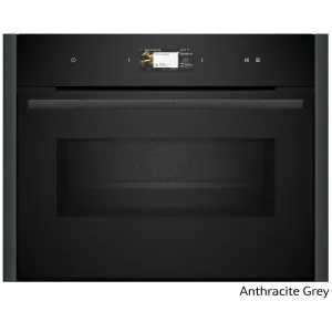 NEFF 45cm Compact Oven with Microwave Anthracite Grey C29MS3AY0-AG by NEFF, a Ovens for sale on Style Sourcebook
