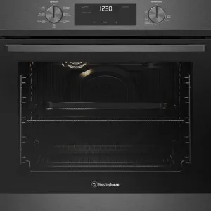 Westinghouse 60cm Multi-Function Dark Stainless Steel WVE6515DD by Westinghouse, a Ovens for sale on Style Sourcebook