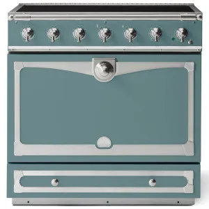 La Cornue Albertine 90cm Induction Freestanding Oven Ocean with Brushed Nickel ALB90EIOC-N by La Cornue, a Cooktops for sale on Style Sourcebook
