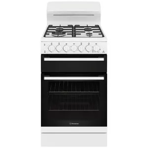 Westinghouse 54cm Freestanding White Stove/Oven WLG512WCH by Westinghouse, a Cooktops for sale on Style Sourcebook
