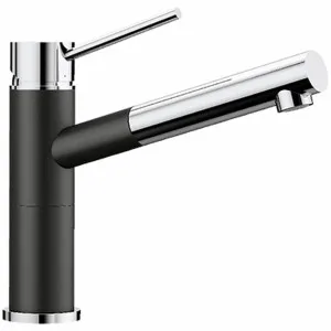 Blanco ALTA-S Silgranit Pull Out Mixer Tap Black ALTASB by Blanco, a Kitchen Taps & Mixers for sale on Style Sourcebook