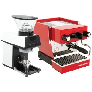 La Marzocco Linea Micra Red Home Package with White Pico WA-MICRAPACK-RW-PICO by La Marzocco, a Espresso Machines for sale on Style Sourcebook