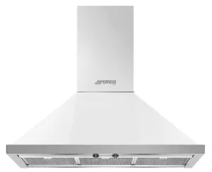 Smeg 90cm Portofino Canopy Rangehood KPFA9WH by Smeg, a Rangehoods for sale on Style Sourcebook