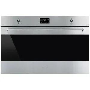 Smeg 90cm Classic Pyrolytic Oven - Stainless Steel SFP9302TX by Smeg, a Ovens for sale on Style Sourcebook