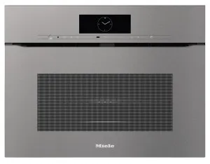 Miele 60cm ArtLine Built-In Compact Combi-Microwave Oven 1000W H7840BMXG by Miele, a Ovens for sale on Style Sourcebook