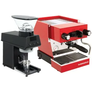 La Marzocco Linea Micra Red Home Package with Black Pico WA-MICRAPACK-RB-PICO by La Marzocco, a Espresso Machines for sale on Style Sourcebook