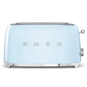 Smeg 50s Retro Style 4 Slice Toaster Pastel Blue TSF02PBAU by Smeg, a Small Kitchen Appliances for sale on Style Sourcebook