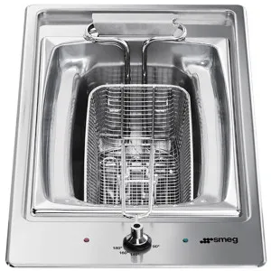 Smeg 30cm Classic Aesthetic Deep Fryer Cooktop PGF30F by Smeg, a Small Kitchen Appliances for sale on Style Sourcebook