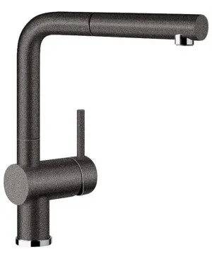 Blanco Kitchen Mixer with Pull Out Tap Anthracite LINUSSA by Blanco, a Kitchen Taps & Mixers for sale on Style Sourcebook