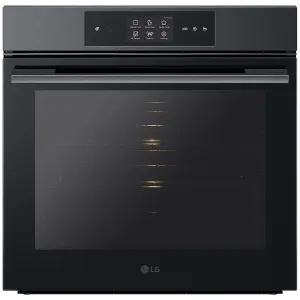 LG Series 9 60cm Full Steam Pyrolytic Oven with InstaView Matte Black BO609T2MB4 by LG, a Ovens for sale on Style Sourcebook
