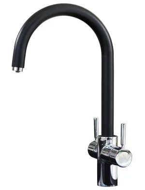 Insinkerator Multitap 3n1 J-Shape Black/Chrome 3003JB by Insinkerator, a Kitchen Taps & Mixers for sale on Style Sourcebook