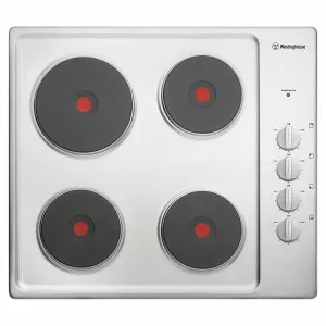 Westinghouse 60cm Electric Stainless Steel Cooktop WHS642SC by Westinghouse, a Cooktops for sale on Style Sourcebook