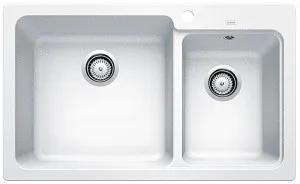 Blanco White Inset Double Sink NAYA8WK5 by Blanco, a Kitchen Sinks for sale on Style Sourcebook