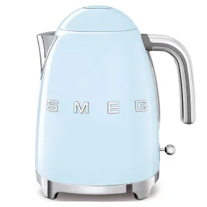 Smeg 50s Retro Style Electric Aesthetic Kettle Pastel Blue KLF03PBAU by Smeg, a Small Kitchen Appliances for sale on Style Sourcebook
