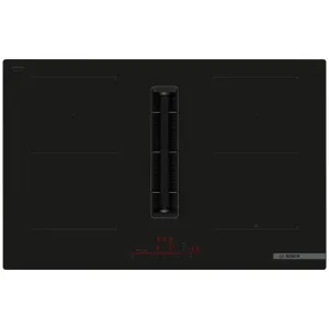 Bosch 80cm Series 6 Induction Cooktop with Downdraft Ventilation PVQ811H26E by Bosch, a Cooktops for sale on Style Sourcebook