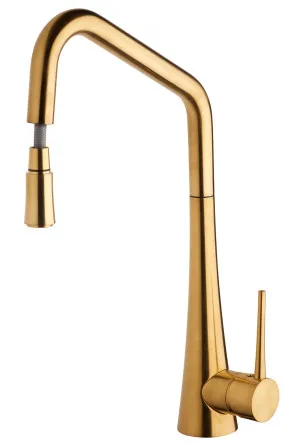 Armando Vicario Tink-D Kitchen Mixer Pull Out Tap TINKD-BG by Armando Vicario, a Kitchen Taps & Mixers for sale on Style Sourcebook