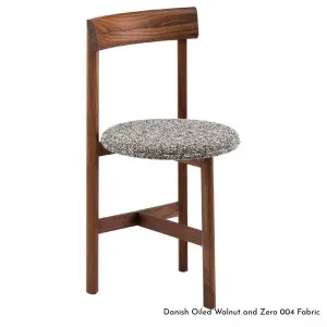 De La Espada Petit 3 Chair in Walnut Timber - Upholstery Range A 797WA by De La Espada, a Chairs for sale on Style Sourcebook