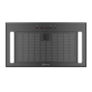 Electrolux 52cm Integrated Rangehood with Hob2Hood Dark Stainless Steel ERI655DSE by Electrolux, a Rangehoods for sale on Style Sourcebook