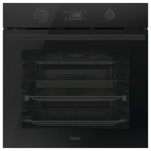 Haier 60cm Black 500 Series Pyrolytic Oven with Air Fry HWO60S12EPB5 by Haier, a Ovens for sale on Style Sourcebook