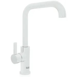 Billi Home Square Gooseneck Mixer Tap - Matte White 991700SMW by Billi, a Kitchen Taps & Mixers for sale on Style Sourcebook
