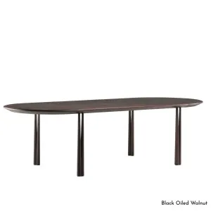 De La Espada Elliot 290cm Oblong Dining Table - Walnut 051LW by null, a Dining Tables for sale on Style Sourcebook