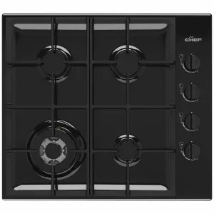 Chef 60cm Natural Gas Cooktop CHG644DC by Chef, a Cooktops for sale on Style Sourcebook
