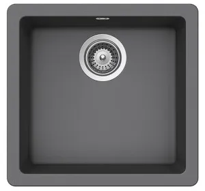 Abey Schock Quadro Single Bowl Sink QN-100SCR by Abey, a Kitchen Sinks for sale on Style Sourcebook