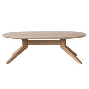 Case Furniture Cross Oval Coffee Table - Oak MH521O by Case Furniture, a Coffee Table for sale on Style Sourcebook