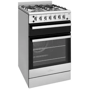 Chef 54cm Gas Fan Forced Stainless Steel Freestanding Oven CFG517SCH by null, a Cooktops for sale on Style Sourcebook